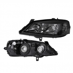 Faro Izq Chevrolet Astra Elec F/Negro P/Halogeno 2003 Depo