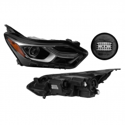 Faro Derecho Chevrolet Equinox P/Halogeno 2020 2021 Depo