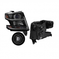 Faro Derecho Chevrolet Suburban P/Halogeno 2017 Depo