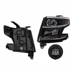 Faro Izq Chevrolet Tahoe P/Halogeno C/Leds 2020 Depo