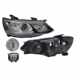 Faro Der Chevrolet Sonic Manual C/Leds 2017 2018 2019 Depo