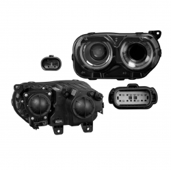 Faro Der Dg Challenger Scat Pack P/Xenon C/Leds 2022 Depo