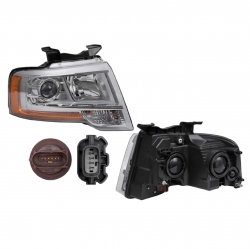 Faro Der Ford Expedition C/Lupa F/Cromo 2015 2016 2017 Depo