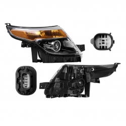 Faro Derecho Ford Explorer Filo Cromado 2014 2015 Depo