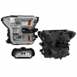 Faro Derecho Ford Lobo Platinum C/Leds 2015 2016 2017 Depo