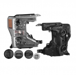Faro Der Ford Super Duty P/Halogeno 2020 2021 2022 Depo