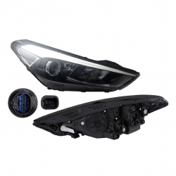 Faro Der P/Hy Tucson C/Motor C/Luz De Dia 9 Pin 2018 Depo