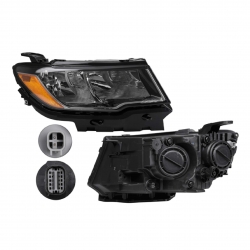 Faro Derecho Jeep Compass Usa P/Halogeno 2017 2018 2019 Depo