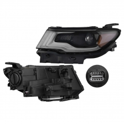 Faro Izq Jeep Compass Limited C/Luz De Dia P/Xenon 2021 Depo