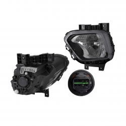 Faro Izq P/Kia Soul 4 Pin Usa P/Halogeno 2020 2021 2022 Depo