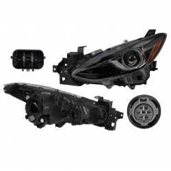 Faro Izquierdo Mazda 3 H-Back P/Xenon 2014 2015 2016 Depo