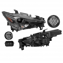 Faro Der Mazda Cx-5 Grand Touring Luz Adaptativa 2021 Depo