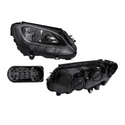 Faro Der Mbenz Clase C 180 1.6 Tls C/Motor C/Leds 2017 Depo