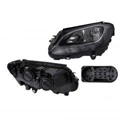 Faro Izq Mbenz Clase C 180 1.6 Tls C/Motor C/Leds 2017 Depo