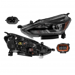 Faro Izq Nissan Sentra Exclusive 8 Pin C/Leds 2019 Depo