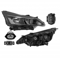 Faro Derecho Nissan March Advance C/Leds 2024 Depo