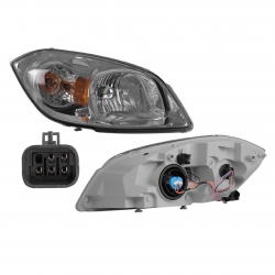 Faro Derecho Chevrolet Cobalt Fondo Obscuro 2009 Depo