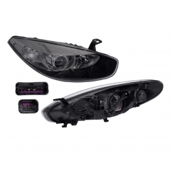 Faro Der Rn Fluence C/Motor C/Moldura Cromada 2017 2018 Depo