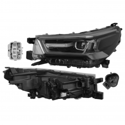 Faro Izq Ty Hilux Diesel C/Motor C/Lupa C/Leds 2024 Depo