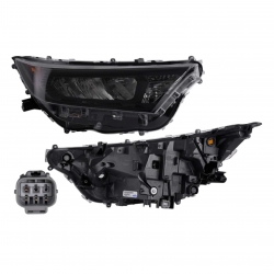 Faro Derecho Toyota Rav4 Filo Negro 2020 2021 2022 2023 Depo