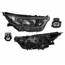 Faro Derecho Toyota Rav4 C/Motor C/Leds 2022 2023 2024 Depo