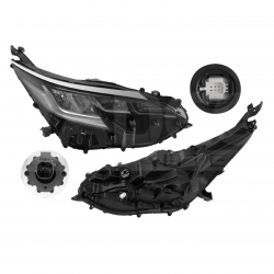 Faro Derecho Toyota Sienna Limited F/Cromo C/Leds 2024 Depo