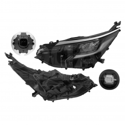 Faro Izquierdo Toyota Sienna Xse F/Negro C/Leds 2024 Depo