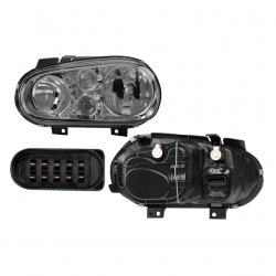 Faro Izq Volkswagen Golf C/Base C/Faro Niebla 2006 2007 Depo