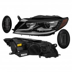 Faro Izq Volkswagen Passat P/Xenon C/Leds 2017 Depo