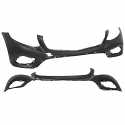 Defensa Delantera P/Sensor Mbenz Glc P/Pintar 2016 2017 Oer