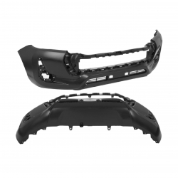 Defensa Delantera C/Rejilla Toyota Hilux 2021 2022 2023 Oer