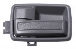Manija Int Isuzu Pu/ Luv 83-87 Gris C/Base Plastico Izq