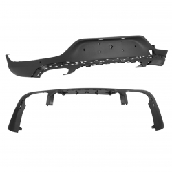 Defensa Tras P/Sensor Mbenz Glc 5Ptas Corrugada 2020 Oer