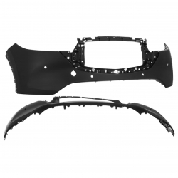 Defensa Trasera Mg Hs 5Ptas P/Pintar 2021 2022 2023 Oer