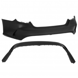 Defensa Trasera Sup Mg Gt Sedan 1.5L P/Pintar 2022 2023 Oer