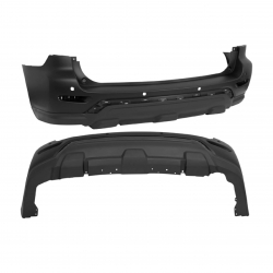 Defensa Tras P/Sensor Ns Pathfinder 5Ptas 3.5L 2017 Oer