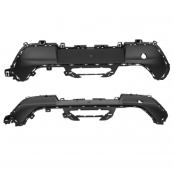 Defensa Trasera Peugeot 208 H-Back 1.2L Corrugada 2022 Oer