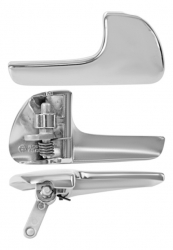 Manija Interior St Ibiza/Cordoba 03-09 Solo Repuesto Cromo Metal Para Reemplazo De Manija Original Delantera/Trasera Der