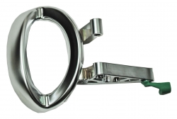 Manija Int Liberty 2002-2007/ Commander 2006-2010 Plastico Plata S/Base Del/ Trasera 2218 Der