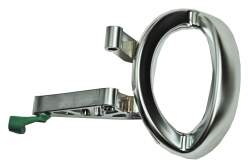 Manija Int Liberty 2002-2007/ Commander 2006-2010 Plastico Plata S/Base Del/ Trasera 2218 Izq