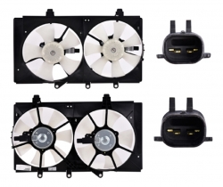 Motoventilador Dg Neon 00-05 L4 2.0 Lts Aut Doble Completo 4 Pines Ty