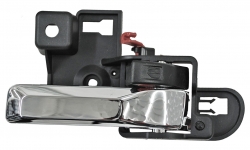 Manija Int Wrangler 2011-2015 Plastico Negra/ Cromo Del/ Trasera Der