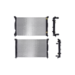 Radiador Ad A4 A4 Quattro 02-08 L4 1.8, 2.0 Lts C/S Aa Aut 24 4/5X15 2/3X26Mm Alum Sold Polar