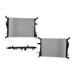 Radiador Cv Aveo 18-23 L4 1.5 Lts Std C/Aa Sin Tubo De Retroceso 23 1/2X15 2/3X16Mm Alum Sold Polar