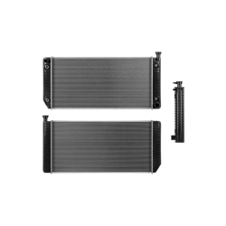 Radiador Cv Blazer/Suburban 94-00 V8 5.0, 5.7 Lts Aut C/Sa Aa Doble Enfriador De Aceite 34X17 1/4X32Mm Alum Sold Polar