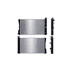 Radiador Cv Blazer/S-10/Sierra/Jimmy/Sonoma/85-88 L4 2.5 Lts Aut 23 5/8X14 7/8X26Mm Alum Sold Polar