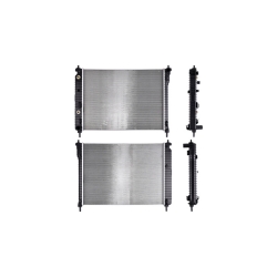 Radiador Cv Captiva/Saturn 08-15 L4 V6 2.4/3.0/3.5/3.6 Lts C/Aa Aut 26 3/8X20X26Mm Alum Sold Polar