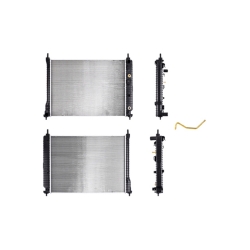 Radiador Cv Captiva 06-11 L4 V6 2.4, 3.0, 3.2 Lts C/S Aa Aut 26 3/8X20X26Mm Alum Sold Polar