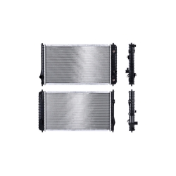 Radiador Cv Cavalier/Sunfire 02-05 L4 2.2, 2.4 Lts C/S Aa Aut 26X14 7/8X26Mm Alum Sold Polar