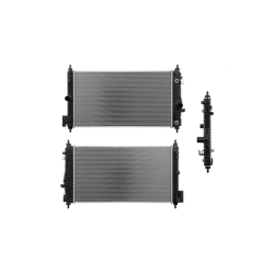 Radiador Cv Cavalier 2018 2019 2020 L4 1.5 Lts Aut C/S Aa 26 3/8X14 7/8X26Mm Alum Sold Polar